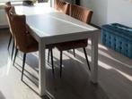 Eetkamertafel, Huis en Inrichting, Tafels | Eettafels, Gebruikt, 100 tot 150 cm, Ophalen of Verzenden, Vier personen