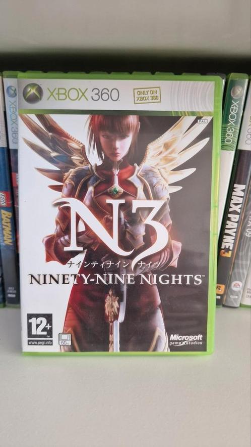 XBOX360  - N3 - NINETY NINE NIGHTS, Spelcomputers en Games, Games | Xbox 360, Zo goed als nieuw, Avontuur en Actie, 1 speler, Vanaf 3 jaar
