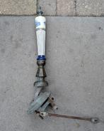 Antieke biertap met Delfts blauw keramiek – decoratief, Witgoed en Apparatuur, Thuistaps, Ophalen of Verzenden, Gebruikt, Overige merken