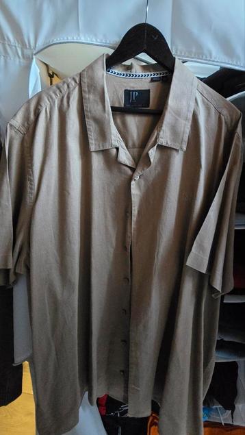 Jp1880 Overhemd Cuban Kraag maat 4xl groen beschikbaar voor biedingen