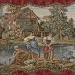 WK02 Wandkleed gobelin middeleeuws wassende vrouwen 54/45, Huis en Inrichting, Ophalen of Verzenden, Zo goed als nieuw