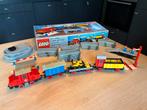 Lego trein 7720 12volt met doos 12v en rails, Ophalen of Verzenden, Gebruikt, Complete set, Lego