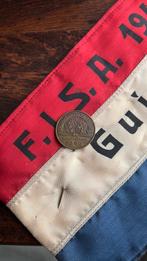 Officiële Armband Roeiwedstrijden 1949 bosbaan F.i.S.A, Ophalen of Verzenden, Gebruikt, Sport, Speldje of Pin