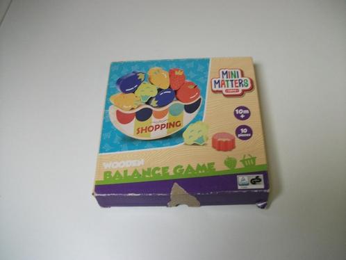 Balanceer game fruit, Kinderen en Baby's, Speelgoed | Houten speelgoed, Gebruikt, Overige typen, Ophalen of Verzenden