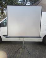 Mooi Groot Retro Projectiescherm - 140x140 - Projecta, Ophalen of Verzenden, Zo goed als nieuw