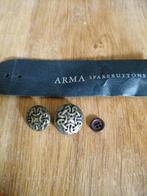 arma knoopjes van suede jasje, Ophalen of Verzenden, Nieuw, Knoop of Knopen