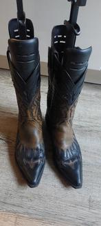 cowboy laars "Texas", Kleding | Dames, Schoenen, Ophalen of Verzenden, Hoge laarzen, Bruin, Zo goed als nieuw