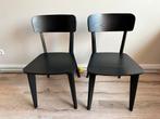 2 zwarte houten stoelen van IKEA, Ophalen, X, Twee, Zwart