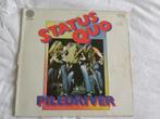 3 lp's STATUS QUO, Cd's en Dvd's, Vinyl | Rock, Verzenden, Zo goed als nieuw, Poprock