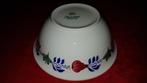 Boch Boerenbont handpainted schaal 25 cm doorsnede, Antiek en Kunst, Antiek | Servies los, Ophalen of Verzenden