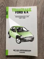 Vraagbaak Ford KA Benzinemodellen 1997-1999, Ophalen of Verzenden