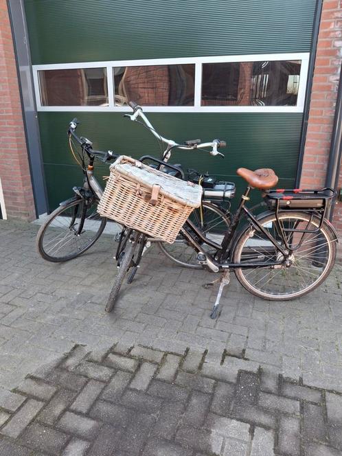2 elektrische fietsen sparta/gazellen  loop of sloop, Fietsen en Brommers, Fietsen | Dames | Omafietsen, Gebruikt, Handrem, Versnellingen