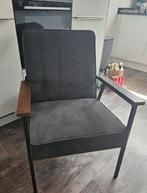 Woood Sally Fauteuil grijs, Ophalen, Metaal, Zo goed als nieuw, Retro