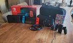 Nintendo Switch (2019 V2 editie), Spelcomputers en Games, Switch 2019 Upgrade, Met games, Met 2 controllers, Ophalen of Verzenden