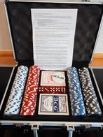 Texas hold,em pokerspel. Compleet. Niet gebruikt., Hobby en Vrije tijd, Ophalen of Verzenden, Zo goed als nieuw