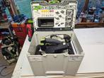 Festool HKC 55 KEB Accu-Cirkelzaag met Lader, Gebruikt, Cirkelzaag, Ophalen of Verzenden, 30 tot 70 mm