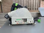 Festool TS 55 EBQ invalzaagmachine 3 zaagbladen geleiderail, Doe-het-zelf en Verbouw, Gereedschap | Zaagmachines, Gebruikt, Invalzaag