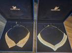 Swarovski kettingen  zilver, Ophalen of Verzenden, Zo goed als nieuw