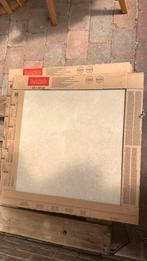 12m2 Jos Haag Rako tegel 60x60cm, kleur licht beige, Ophalen, Nieuw, Vloertegels, 60 cm of meer