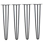 Duraline hairpin tafelpoten 72 cm, Huis en Inrichting, Tafelonderdelen, Ophalen, Tafelpoot, Minder dan 50 cm, 50 tot 100 cm
