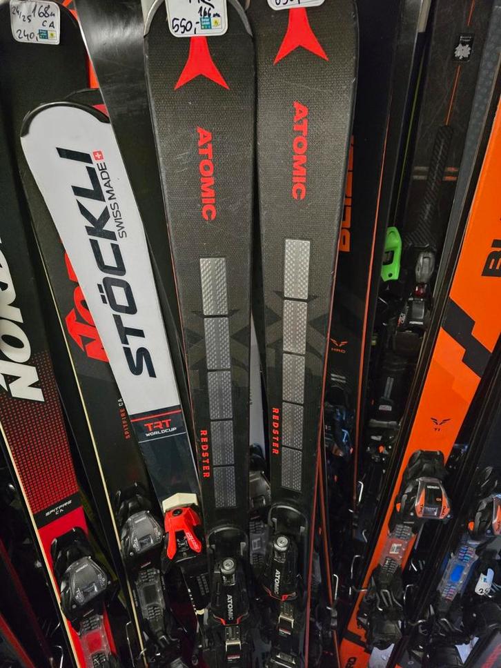 166cm  ATOMIC REDSTER X9 i revoshock rvsk WOODCORE caruba, Sport en Fitness, Skiën en Langlaufen, Zo goed als nieuw, Ski's, Skiën
