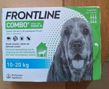 6 stuks Frontline Combo Spot on Hond M 10 - 20 KG  beschikbaar voor biedingen