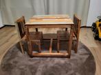 Drijfhout Kindertafel met Stoelen, Huis en Inrichting, Ophalen