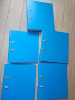 Blauwe multomappen., Diversen, Schrijfwaren, Ophalen of Verzenden, Zo goed als nieuw