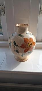 Oude Vaas met Bloemmotief, Antiek en Kunst, Antiek | Vazen, Ophalen