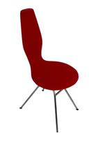 Varier Date rood, Huis en Inrichting, Stoelen, Ophalen, Gebruikt, Rood, Stof