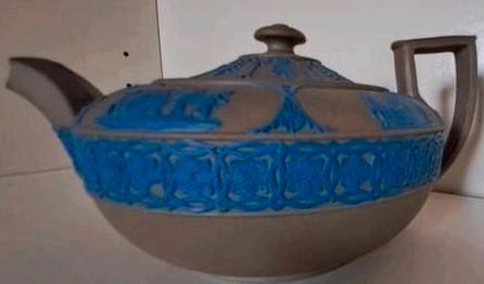 Wedgwood antieke theepot rond 1800 gemerkt Wedgwood en RR, Antiek en Kunst, Antiek | Porselein, Ophalen of Verzenden