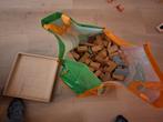 prachtig houten blokken, Ophalen of Verzenden, Gebruikt