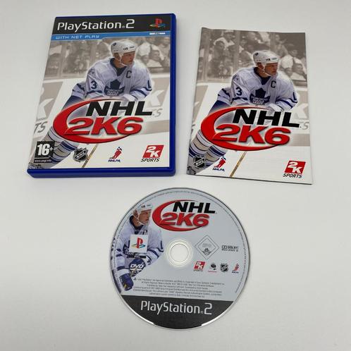 NHL 2K6 Ps2, Spelcomputers en Games, Games | Sony PlayStation 2, Zo goed als nieuw, Sport, 3 spelers of meer, Vanaf 3 jaar, Ophalen of Verzenden