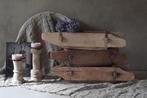 Oude houten baksteenvorm steenmal met handgrepen, Antiek en Kunst, Ophalen