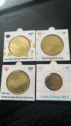 4x penning, Ophalen of Verzenden, Overige materialen