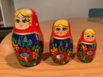 Set van 3 vintage Russische Matroesjka Baboesjka nestpoppen, Ophalen of Verzenden