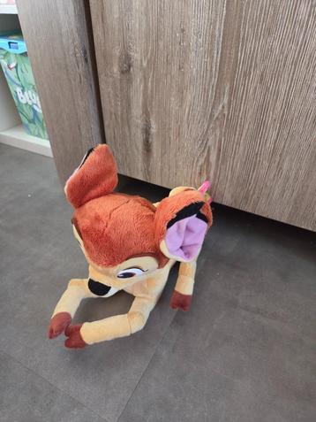 Originele Disney knuffel – Bambi (liggend model) beschikbaar voor biedingen