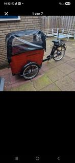 Babboe Bakfiets - Gekeurd!, Fietsen en Brommers, Fietsen | Bakfietsen, Ophalen, Gebruikt, 4 kinderen of meer, Huif