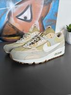 Nike Air Max 90 Futura Buff Gold Light Silver EUR 40.5, Wit, Nieuw, Ophalen of Verzenden, Sneakers of Gympen