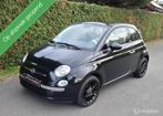 Fiat 500C 1.2 Lounge GEEN IMPORT WINTERBANDENACTIE!, Auto's, Euro 5, Gebruikt, Cabriolet, Zwart