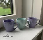 Just Mugs koffiemokjes, kopjes, mokken, koppen, pastel kleur, Ophalen of Verzenden, Zo goed als nieuw, Effen, Kop(pen) en/of Schotel(s)