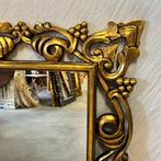 Barok Spiegel – houten lijst goud - 100 x 70 cm- TTM Wonen, Antiek en Kunst, Antiek | Spiegels, 50 tot 100 cm, 100 tot 150 cm