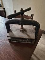 Antieke boekenpers– gietijzer – zwaar en volledig origineel, Antiek en Kunst, Antiek | Gereedschap en Instrumenten, Ophalen