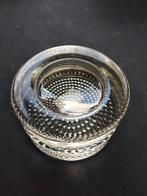 Leerdams glas waxinum   lichthouder, Antiek en Kunst, Antiek | Glas en Kristal, Ophalen of Verzenden