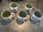 5 mokken van Jet ter Steege, Huis en Inrichting, Keuken | Servies, Ophalen of Verzenden, Zo goed als nieuw, Overige stijlen, Kop(pen) en/of Schotel(s)