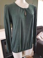 Juffrouw Jansen groene top shirt M 38 40 10 euro incl, Kleding | Dames, Groen, Maat 38/40 (M), Lange mouw, Zo goed als nieuw