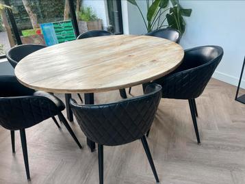 Set van 6 eetkamerstoelen