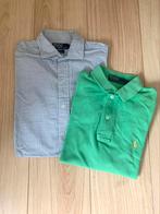 Polo blouse Ralph Lauren S groen blauw / Lacoste polo  wit, Blauw, Ophalen of Verzenden, Zo goed als nieuw