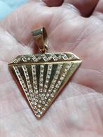 Unieke 14 Karaat Gouden Hanger met Briljanten, Overige voorstellingen, Ophalen of Verzenden, Zo goed als nieuw, Met edelsteen