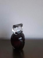 Mondgeblazen uil van glas, Antiek en Kunst, Antiek | Glas en Kristal, Ophalen of Verzenden